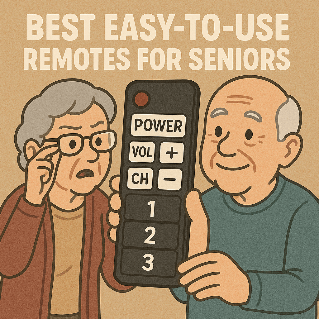 Best Easy-To-Use Remotes For Seniors — Battery Mate