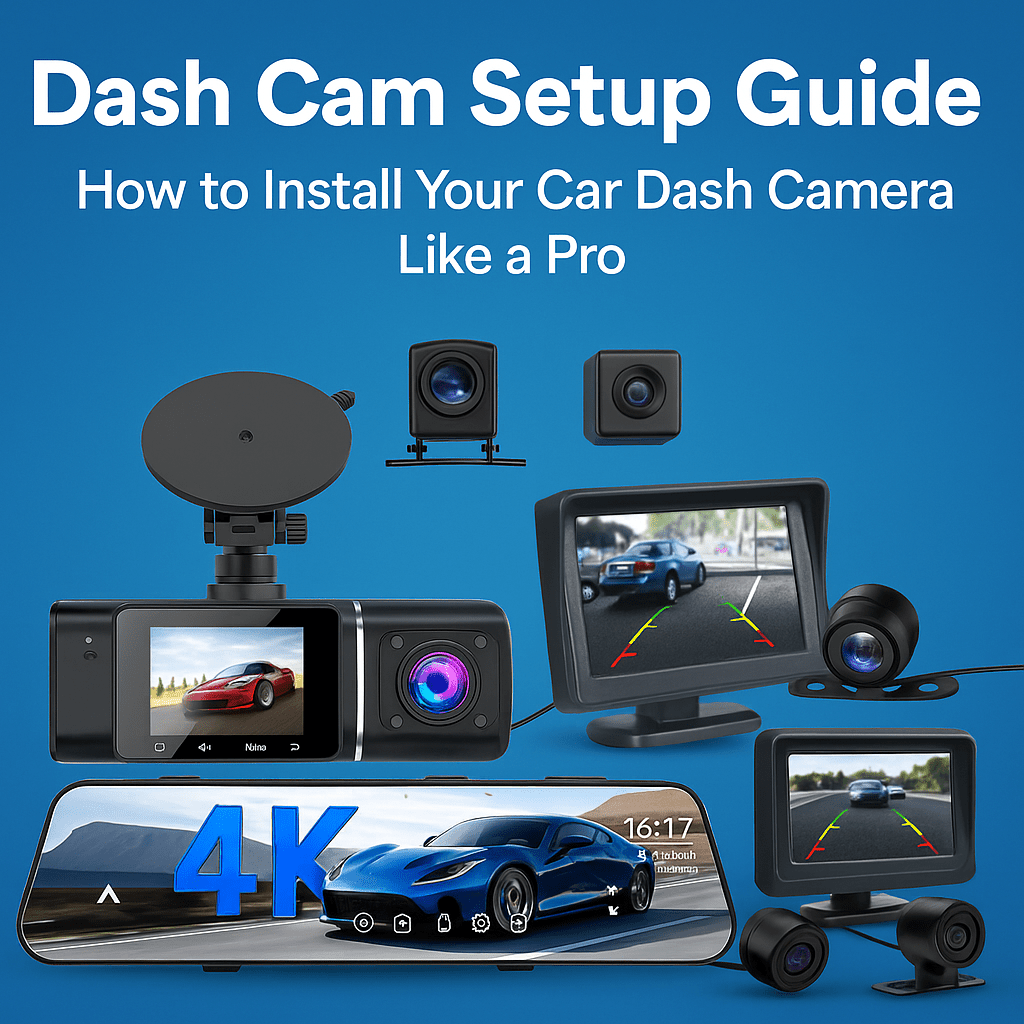 Dash Cam Setup Guide: How to Install Your Car Dash Camera Like a Pro ...
