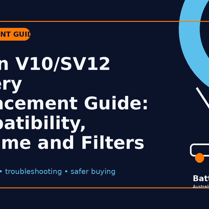 Dyson V10/SV12 Battery Replacement Guide: Compatibility, Runtime and Filters - Battery Mate