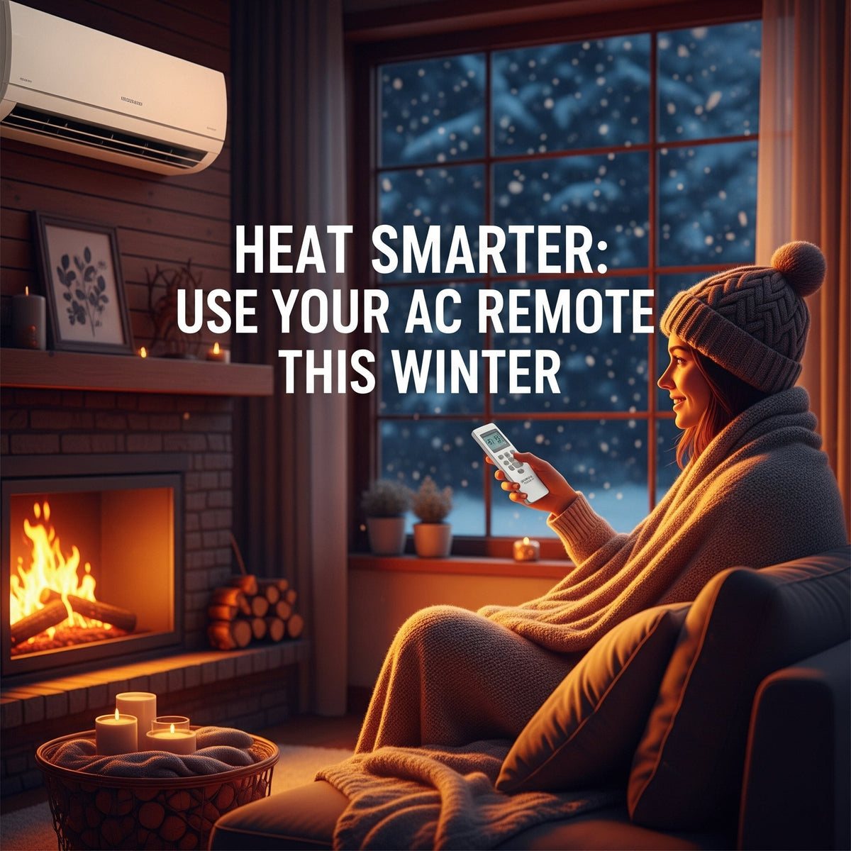 Ac Remote Snowflake Heat Smarter: Use Your AC Remote This Winter — Battery Mate
