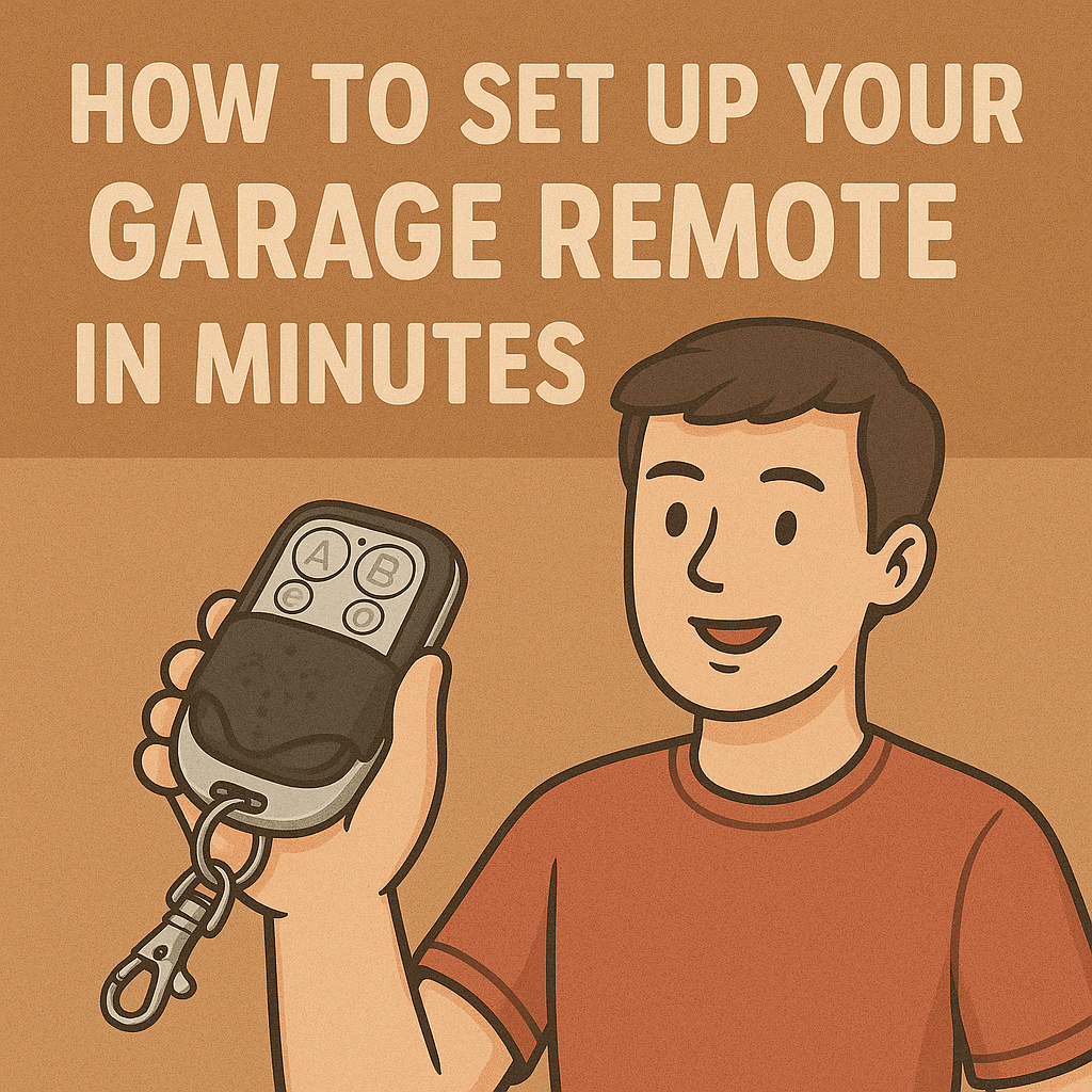 How to Set Up Your Garage Remote in Minutes - Battery Mate