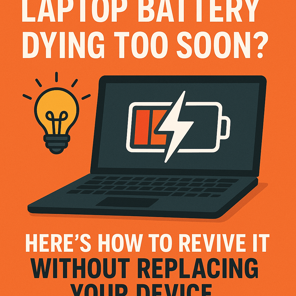 Laptop Battery Dying Too Soon? Here’s How to Revive It Without Replacing Your Device - Battery Mate