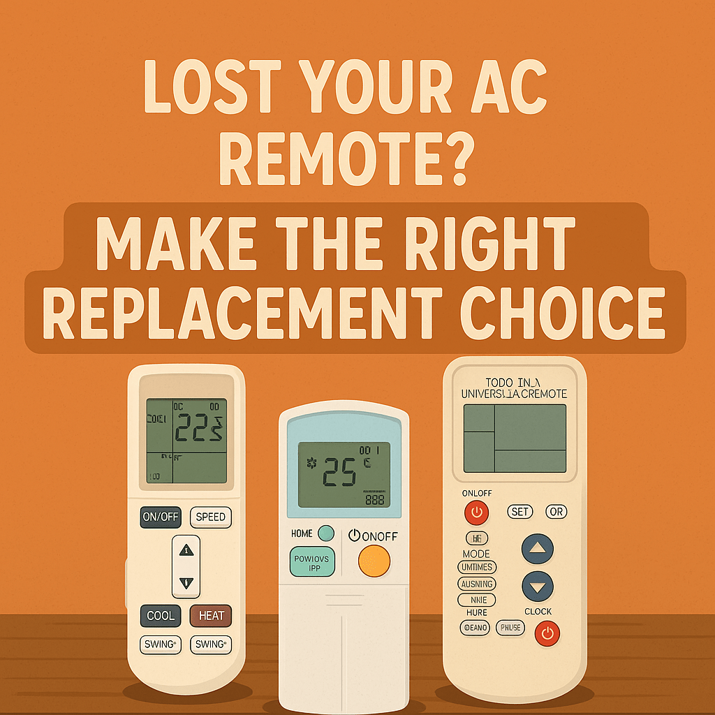Lost Your AC Remote? Make the Right Replacement Choice - Battery Mate