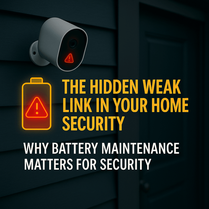 Maintaining Your Home Security System: Battery Care for Continuous Protection - Battery Mate