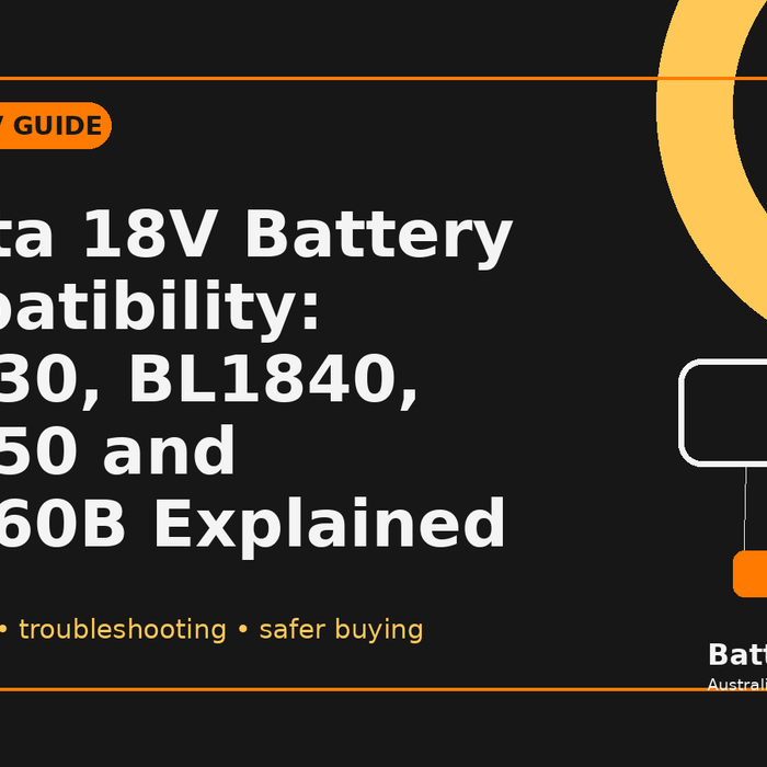 Makita 18V Battery Compatibility: BL1830, BL1840, BL1850 and BL1860B Explained - Battery Mate