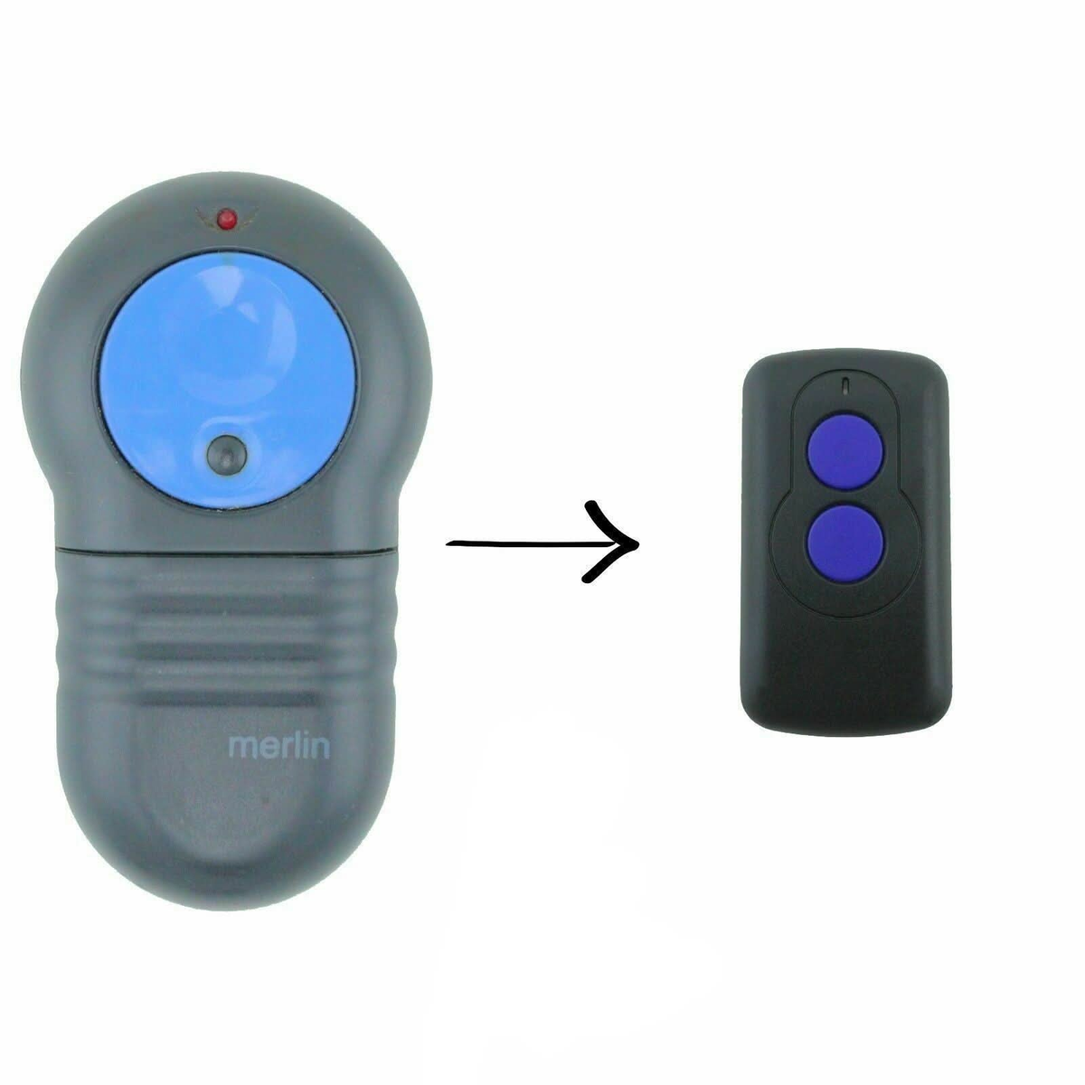How to Program a Merlin M802 Blue Compatible Garage Remote (Prolift 230T / 430R)