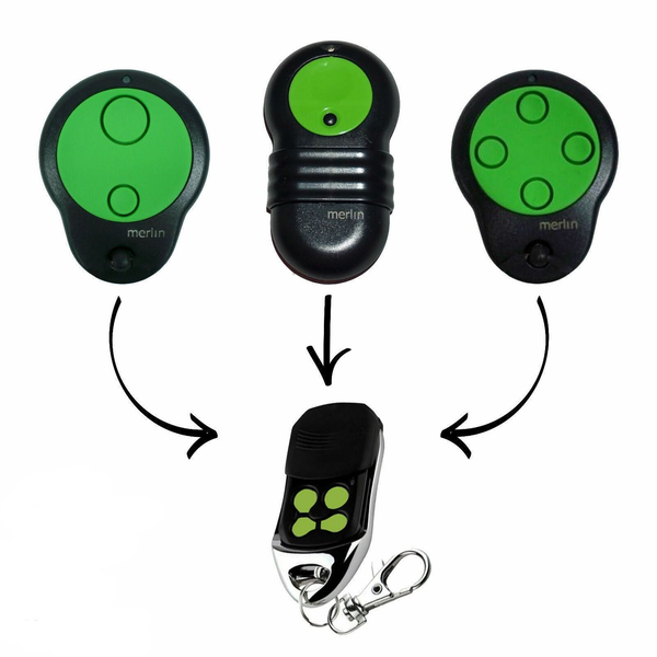 How to Program a Merlin M842 / M832 / M844 Compatible Garage Remote
