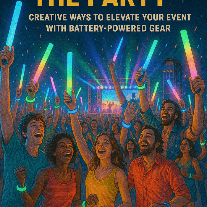 Powering Up the Party: Creative Ways to Elevate Your Event with Battery-Powered Gear - Battery Mate