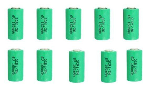 [10 Pack] 2CR1/3N Lithium Batteries - Battery Mate