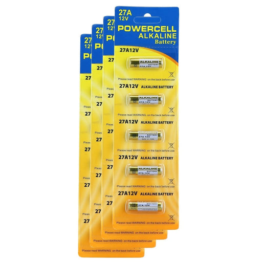 10X Alkaline Batteries 27A 12V MN27 LR27A A27 L828 V27GA Battery Garage Remote - Battery Mate