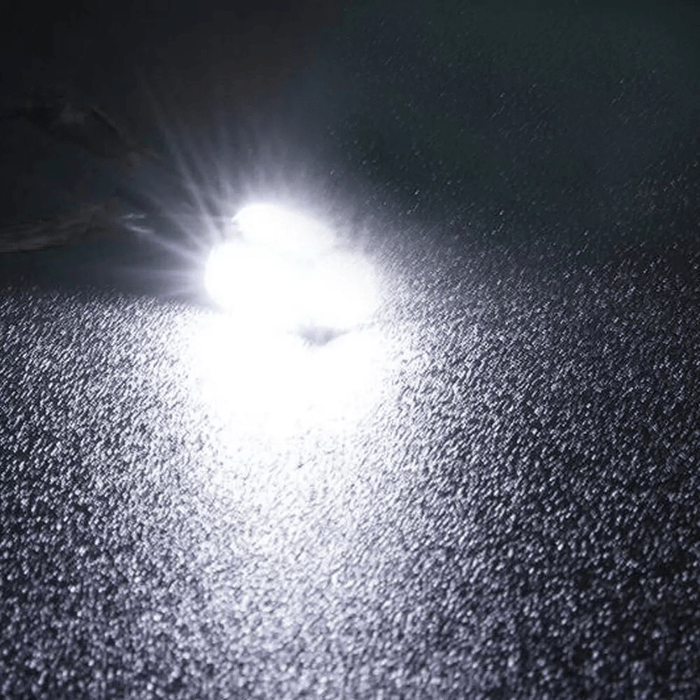 10x T10 W5W LED Car Bulbs – 7020 10 - SMD Cool White Wedge Lights for Dome, Map, Interior & License Plates (Copy) - Battery Mate