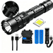 180000LM L2 LED Tactical Flashlight USB Rechargeable Camping Hunting Torch - Battery Mate