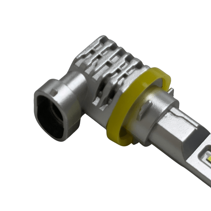 [2 Pack] H8 H9 H11 LED Headlight Bulbs 6500K White | High/Low Beam Conversion Kit - Battery Mate