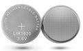 [2 Pack] LIR1620 Rechargeable Button Cell Battery 3.6V Li - Ion | Compatible with CR1620, BR1620, DL1620 - Battery Mate