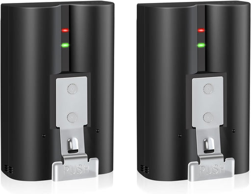 [2 Pack] Ring Quick Release Battery Replacement + Charging Cable Combo - Battery Mate