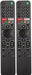 [2 Pack] RMF-TX500P Voice Remote for Sony TV KD-65X9500G KD-55X9500G KD-43X8000H KD-55A8H w/ Google Play & Netflix - Battery Mate