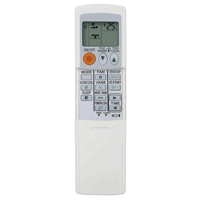 2 Pack Tavice Compatible Mitsubishi Air Conditioner Remote Control for MSZ - GA50VA, MSZ - GA60VA, MSZ - GA80VA - Battery Mate