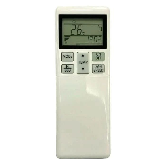 2 Pack Tavice Compatible Mitsubishi Heavy Industries Air Conditioner Remote Control RLA502A700L Replacement - Battery Mate