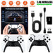 20000+ 4K HDMI TV Video Game Stick Retro Gaming Console w/ 2 Wireless Controller - Battery Mate