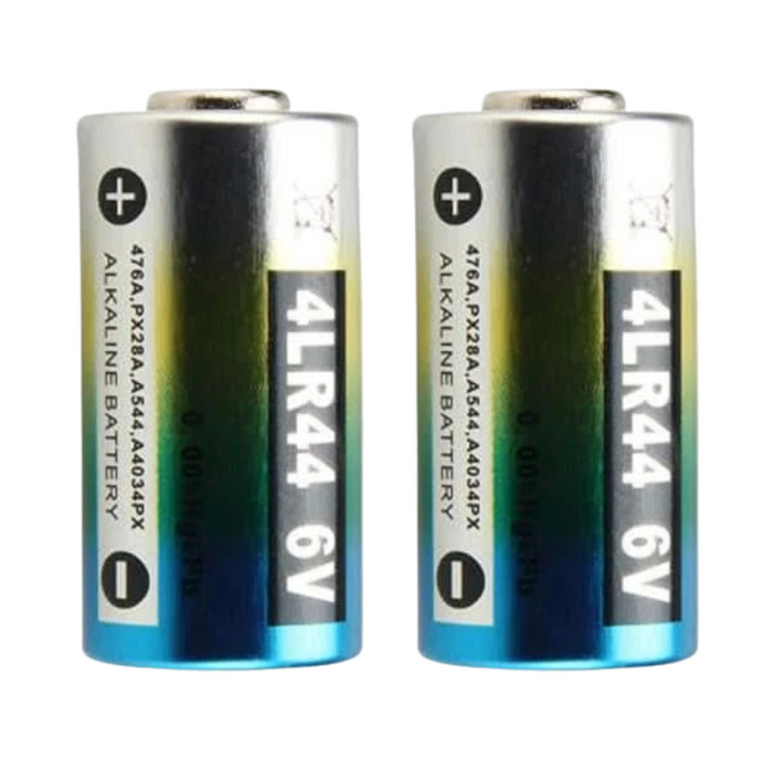[2 Pack] 4LR44 6V Battery citronella bark dog collar L1325 PX28A 28A A544 V34PX 476A