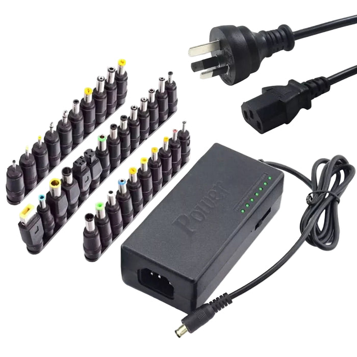 [34 Tips] 96W Multi Universal Power Supply Charger for PC Laptop & Notebook - Battery Mate