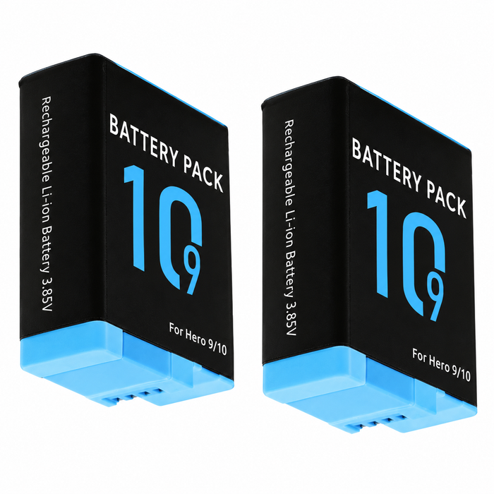 [2 Pack] Rechargeable Battery for GoPro Hero 9 / 10 / 11 / 12 Camera Accessories
