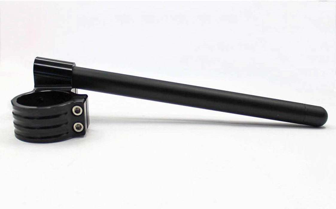 41mm Forks Universal Motorcycle Clip - On Handlebar Riser 1" Raised CNC Clipons - Battery Mate