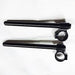 41mm Forks Universal Motorcycle Clip - On Handlebar Riser 1" Raised CNC Clipons - Battery Mate