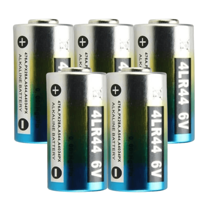 [5 Pack] 4LR44 6V Battery citronella bark dog collar L1325 PX28A 28A A544 V34PX 476A - Battery Mate