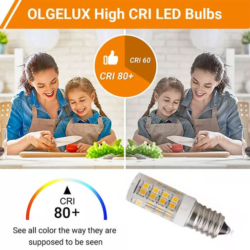 5 Pack E14 LED Bulb 5W Corn light bulbs Replace Halogen 22V.x lamp I6V7 - Battery Mate