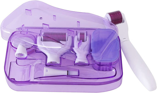 6 in 1 Derma Roller Kit, Cosmetic Micro-Needling Instrument Skin Care Tool - Battery Mate