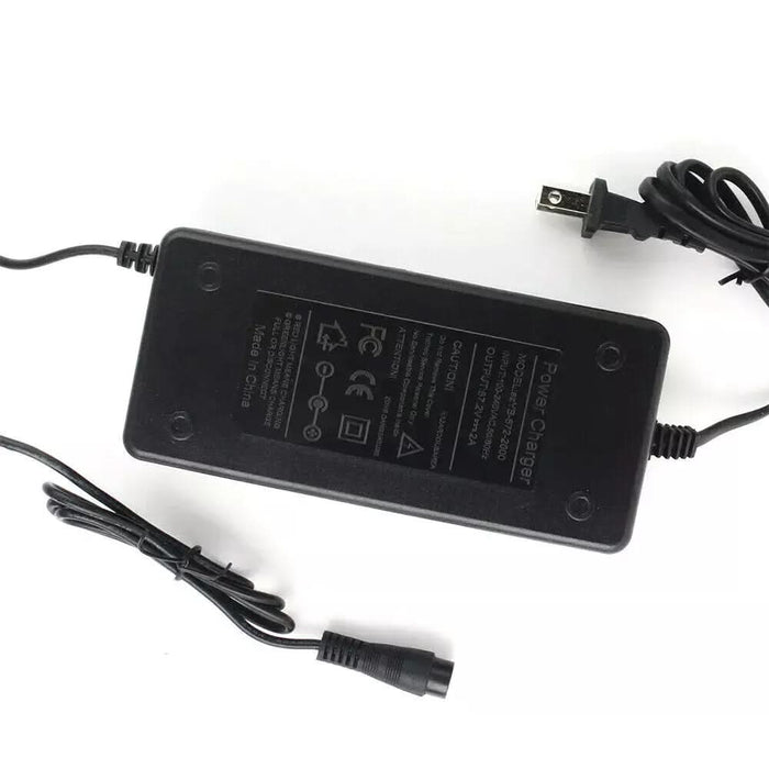 67.2V 2A Lithium Battery Charger | 3 - Pin 12mm AU Plug for 60V 16S Electric Scooter & eBike - Battery Mate