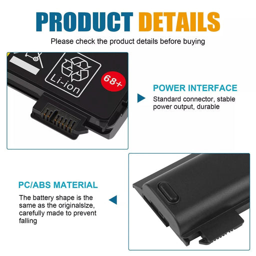 68+ Battery Compatible for Lenovo Thinkpad T440 T440S T450S 48Wh X240 X240S X250 X260 X270 - Battery Mate