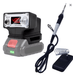70W Cordless Soldering Iron for Milwaukee Makita DeWalt 18v Batteries | 150-480°C Digital Temperature Control - Battery Mate