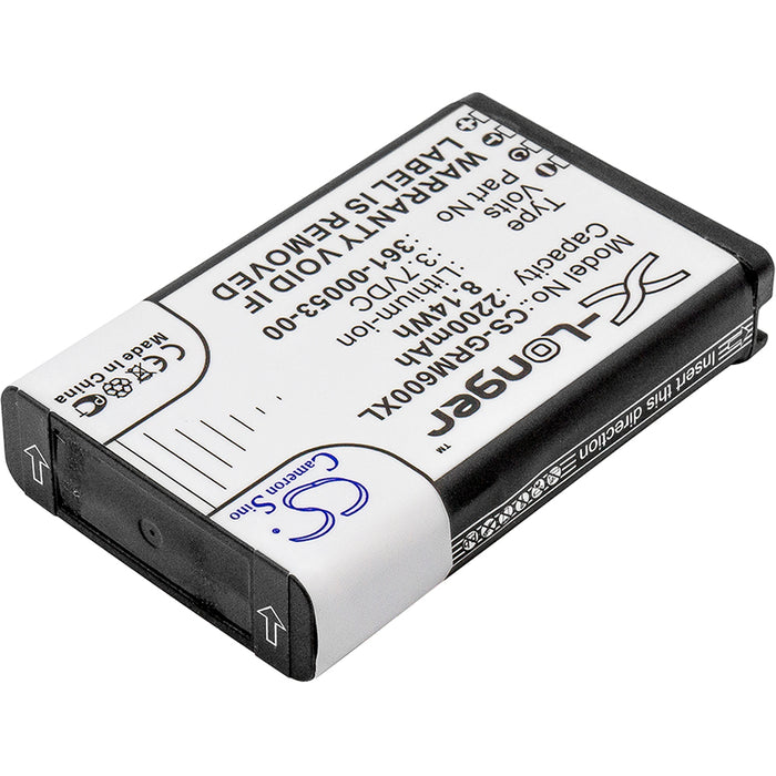 Replacement Battery for Garmin GPS Navigator - 3.7V 2200mAh Li-ion