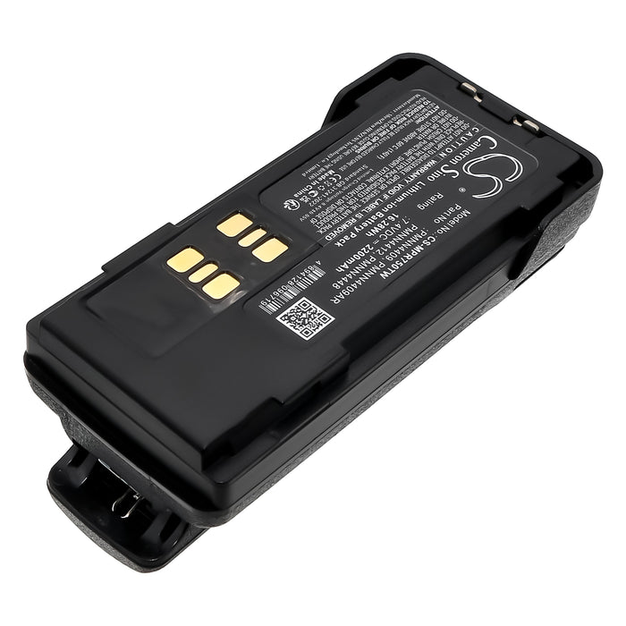 Replacement Battery for Motorola Two-Way Radio - 7.4V 2200mAh Li-ion