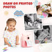 Kids Digital Camera High Quality Instant Print | CMOS Imaging Sensor Filter Function | BLUE.