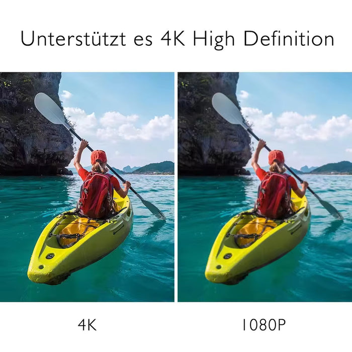 Tavice 4K Action Cam with WiFi Waterproof Sports Camera | 4K Video | Remote Loop Recording | Motion Detection | 170° Wide Angle.