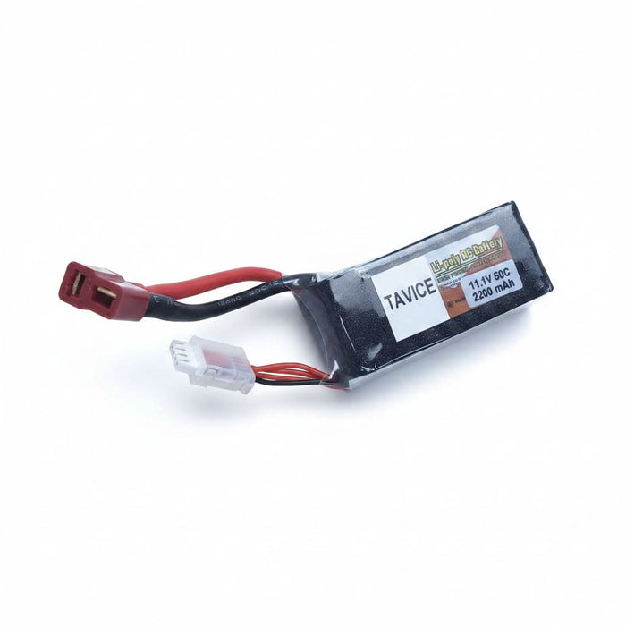 Tavice 3S Lipo Battery 2200mAh 11.1V 50C Shorty Pack Battery with Deans Plug for RC Car Truck RC Airplane Racing Hobby Models.