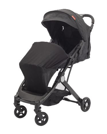 BabyStone Travel Stroller/Pram UPF50+ Grey Kids/Baby/Toddler - Battery Mate