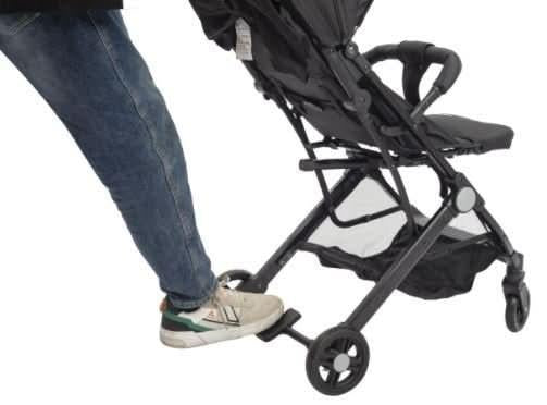 babystone travel stroller BabyStone Travel Stroller/Pram UPF50+ Grey Kids/Baby/Toddler