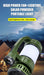 Camping Lantern with Fan & Floodlight | Solar Rechargeable Portable LED Light - Battery Mate