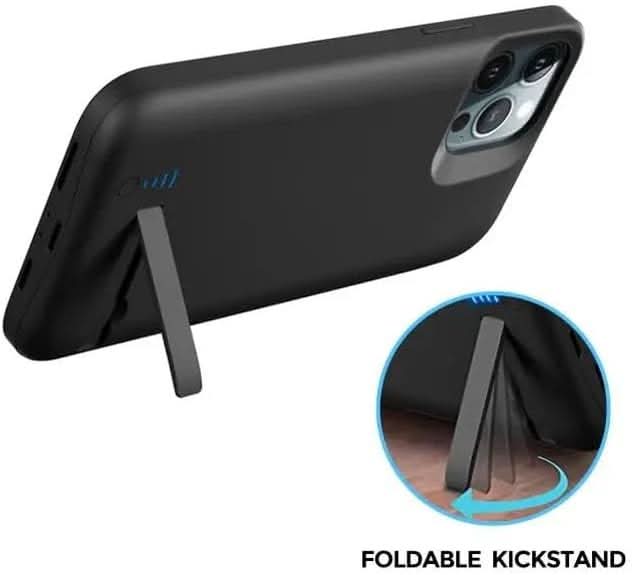 Case for iPhone 17 Air with Built - in 5000mAh Battery & Foldable Stand – Slim and Durable Charging Case - Battery Mate
