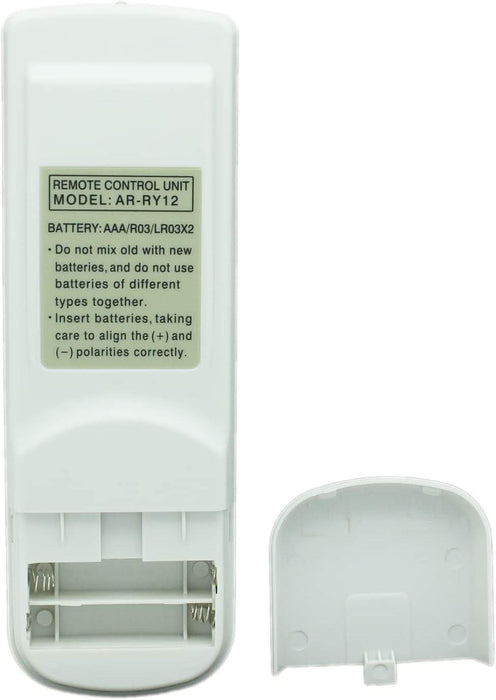Two pack universal AC remote for AR-RY12 models