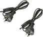 Classic Game Console Power Cable – 2 - Pin Figure 8 for PlayStation, Xbox, Sega Systems - Battery Mate