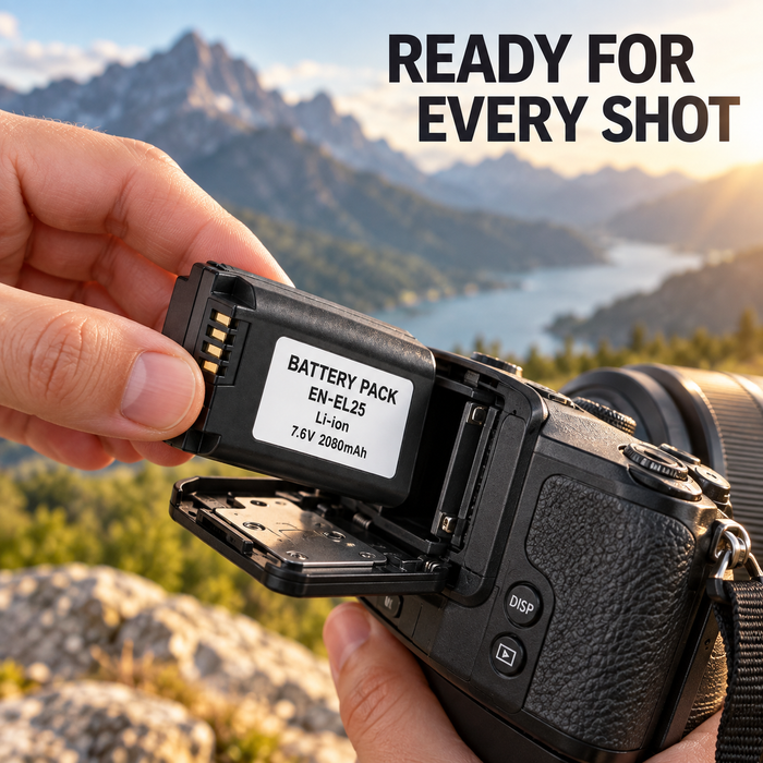 TAVICE EN-EL25 EN-EL25a Battery Compatible with Nikon Z30 Z50 Z50 II Z fc Cameras