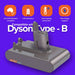 Dyson DC31–DC45 Type B Compatible Battery & Tavice Charger Adaptor – Replacement Power Kit for DC30, DC31, DC34, DC35, DC44 Animal Vacuum Cleaners - Battery Mate