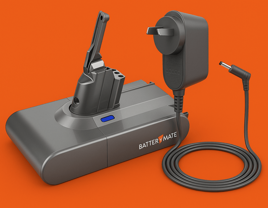 Dyson V8 Compatible Battery & Charger – Long‑Life Tavice Replacement for SV10 / SV25 - Battery Mate