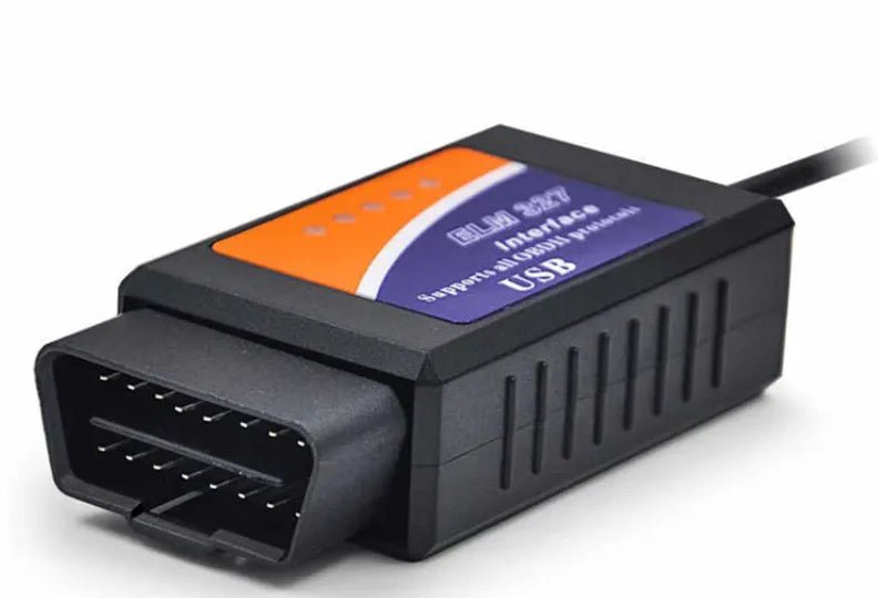 ELM327 OBD2 USB Adapter for Windows, ELMconfig Scanner with MS CAN/HS CAN Switch for F150 F250 Car and Light Truck, Diagnosis on Windows with V1.5 - Battery Mate
