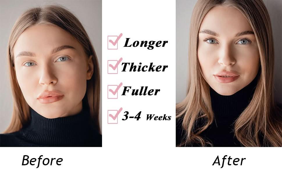 Eyelashes Enhancing Serum, Natural Formula Growth Serum, Results in 3 - 4 Weeks for Longer, Thicker, and Fuller Eyelashes. 5ML - Battery Mate